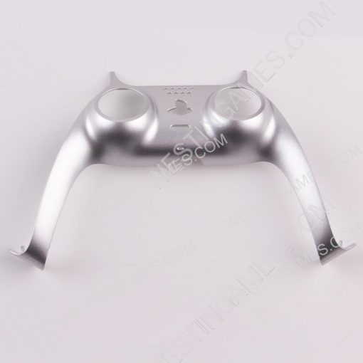 Decorative Strip Handle PC Shell Cover For PS5 Gamepad Controller - Siliver
