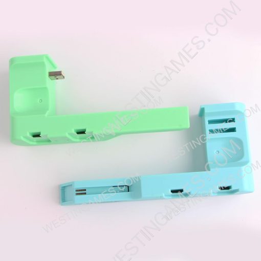 TNS-0122B Charger Charging Dock Stand Station Holder for Switch and oled Joy-Con Game Console Green - Image 2