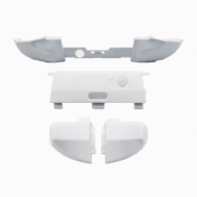 Replacement LB RB Trigger Button with Middle Piece and RT LB Button for XBOX ONE Elite Controller - White