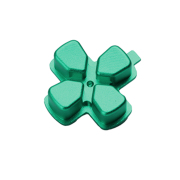 Metal D-PAD Button Cross Key Replacement for PS5 Controller - Green