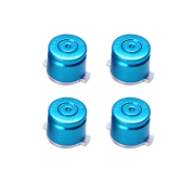 Aluminum ABXY Buttons Bullet Metal Buttons For PS5 Gamepad - Blue