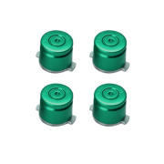 Aluminum ABXY Buttons Bullet Metal Buttons For PS5 Gamepad - Green