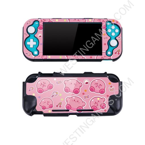 Complete Fashion Protective Housing Shell Case for NS Switch Lite - Kirby