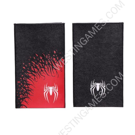 Black Protective Dust Prevent Cover Sleeve for PS5 Pro/Slim Console Spider-man
