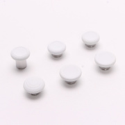 6Pcs Thumbstick Swap Analog Stick Grips Replacement for XBOX ONE Elite 2 Controller - White