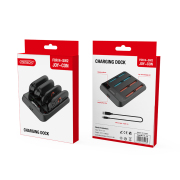 4in1 Square Charging Dock Magnetic Controller Charger Station GP-371 for Nintendo Switch 2 Joycon