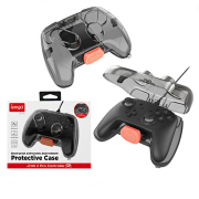 Transparent Dust Proof Protective Case with Charging Port  PG-SW2232 for Switch 2 Pro Controller