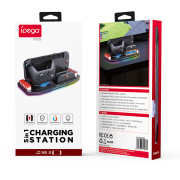 5in1 RGB Joycon and Pro Controller Charging Station Game Disc and Console Holder PG-SW2048 for Switch 2