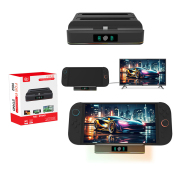 RGB HDMI Adapter TV Video Converter Dock with Joycon 2 Charging Stand for Switch 2 / Switch and OLED Console