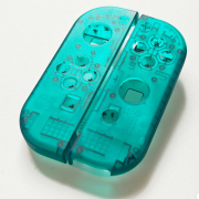 Original Left and Right Housing Cover Case Set for Switch Joy-con Clear Transparet Green
