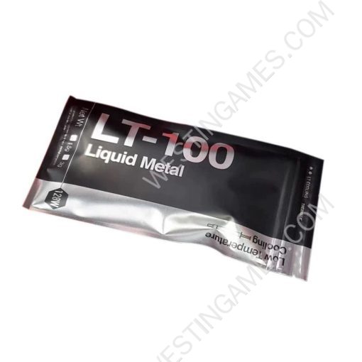 LT-100 Liquid Metal Thermal Conductive Grease for CPU GPU Cooling Liquid 128W 1.5g