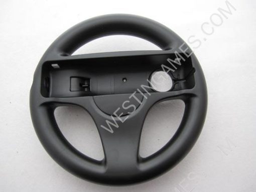 Racing wheel Controller for WII (Black) - Image 2