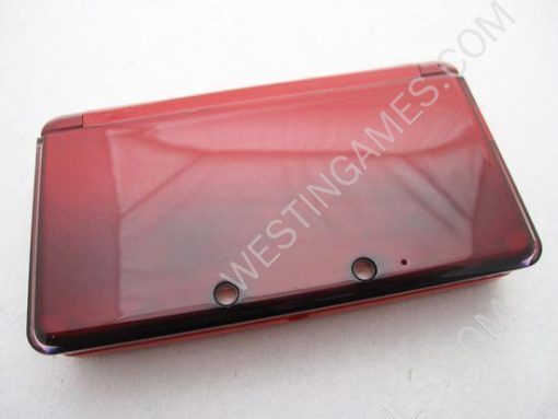 Replacement Full Housing Shell Case with Buttons and Screws for Nintendo 3DS - Flame Red - Image 3