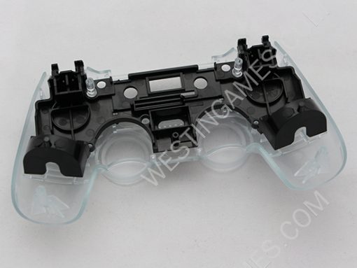 Replacement Complete Housing Shell Case for PS4 Dualshock 4 Controller - Transparent Clear - Image 6
