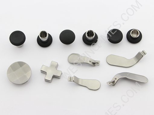 Replacement Thumb Grips Stick + D-Pad and Bumper Button Bullet Set for XBOX ONE Elite Controller