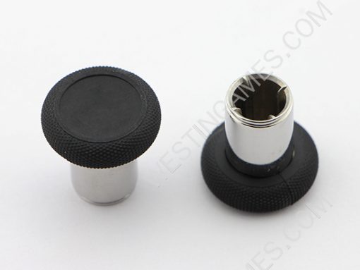 6Pcs Thumbstick Swap Analog Stick Grips Replacement for XBOX ONE Elite Controller - Black - Image 2