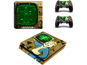 Designer Skin Sticker Colourful for PS4 Slim System + Dualshock 4 Controller Decal - Customs Themes 02