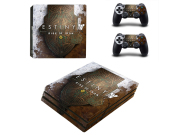 Designer Skin Sticker Colourful for PS4 Pro System + Dualshock 4 Controller Decal - Customs Themes 04