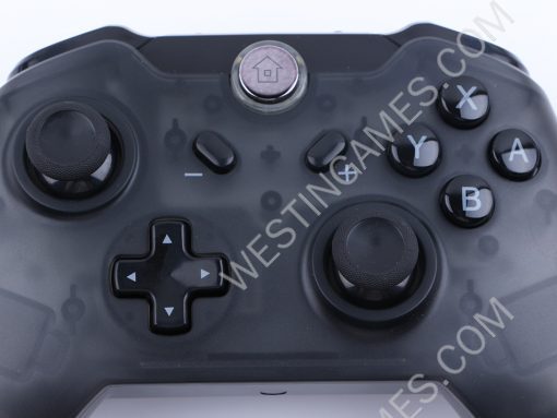Wireless Bluetooth Pro Gamepad Controller for NS Switch Console - Clear Black - Image 5
