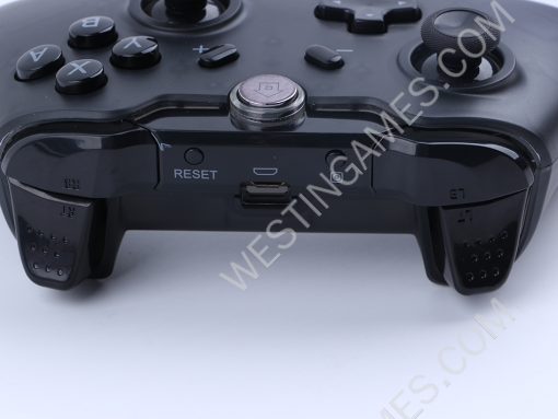 Wireless Bluetooth Pro Gamepad Controller for NS Switch Console - Clear Black - Image 6
