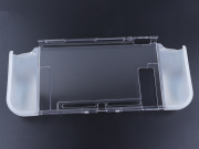 Comfortable PC Frame + TPU Grip Case and Ergonomic Shock-Absorption Cover for NS Switch Clear White