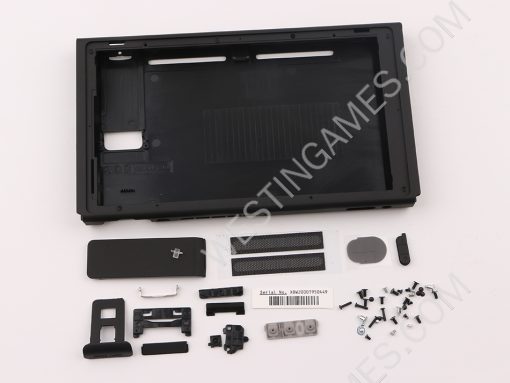 Replacement Complete Housing Shell Case for Nintendo Switch Console - Black