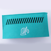Green Protective Dust Prevent Cover Sleeve for Switch and Oled Console - Animal Crossing 02