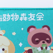 Green Protective Dust Prevent Cover Sleeve for Switch and Oled Console - Animal Crossing 05