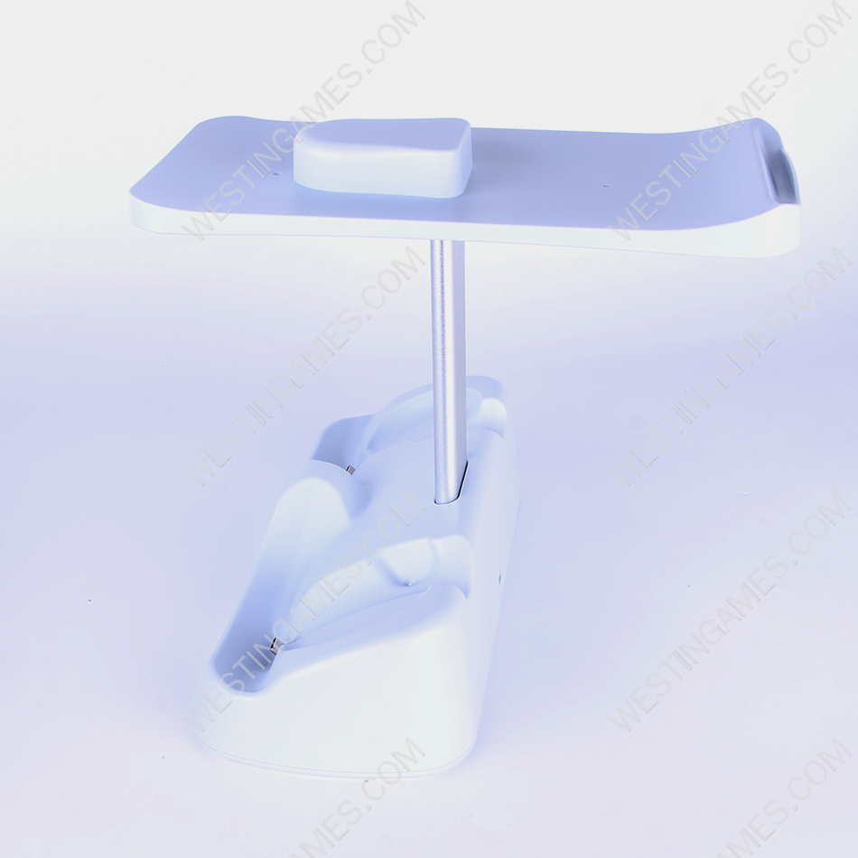 Remote Controller Charging Dock Stand with VR Glass Holder Stand for PS VR2 Helmet - Image 6