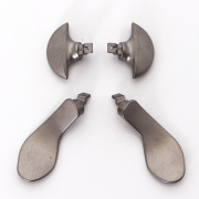 Replace Metal Paddles Accessories For PS5 Edge Elite Handle Metal Back Key - Silver 06
