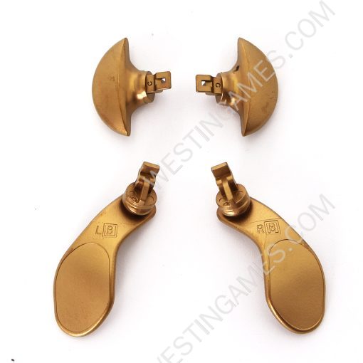 Replace Metal Paddles Accessories For PS5 Edge Elite Handle Metal Back Key - Dark Gold - Image 3