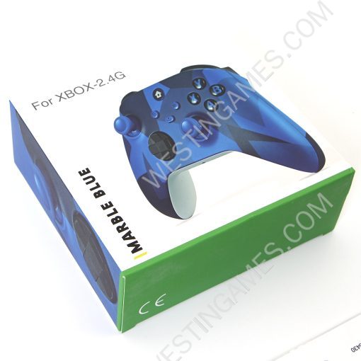 Wireless Game Joysticks Controller with 2.4G Adapter Receiver For Xbox Series X/S Console Windows PC - Camouflage Deep Blue