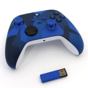 Wireless Game Joysticks Controller with 2.4G Adapter Receiver For Xbox Series X/S Console Windows PC - Camouflage Deep Blue 04