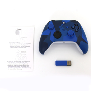 Wireless Game Joysticks Controller with 2.4G Adapter Receiver For Xbox Series X/S Console Windows PC - Camouflage Deep Blue 06