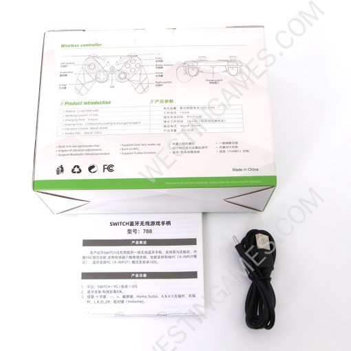 Complete Function Bluetooth Wireless Handheld Controller with NFC and Wake up for Switch Blue and Red - Image 6