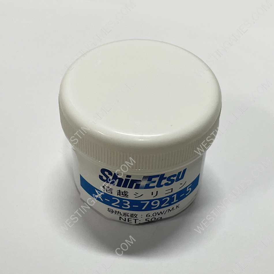 Shin-Etsu 7921 Grey Thermal Paste For CPU GPU Cooling Conductive Silicone Grease Non-conductive 50g
