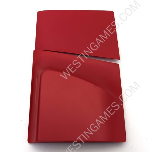 Replacement Housing Case Faceplate Integrated Cover for PS5 Slim HUD System - Red - Image 3