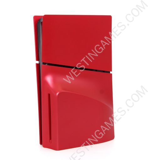 Replacement Housing Case Faceplate Integrated Cover for PS5 Slim HUD System - Red - Image 6