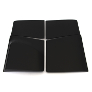 Replacement Housing Case Faceplate Integrated Cover for PS5 Slim HUD System - Black