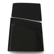 Replacement Housing Case Faceplate Integrated Cover for PS5 Slim HUD System - Black 04