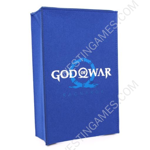 Deep Blue Protective Dust Prevent Cover Sleeve for PS5 Slim Console - God of War 5 - Image 4