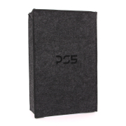 Black Protective Dust Prevent Cover Sleeve for PS5 Slim Console - PS Logo 04