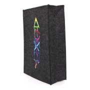 Black Protective Dust Prevent Cover Sleeve for PS5 Slim Console - PS Logo 05