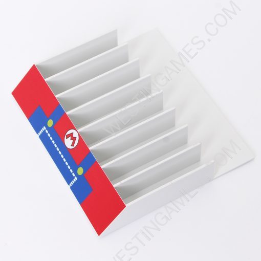 8in1 8 CD Game Disc Storage Seat Stand for PS4/PS5 White Mario Limited