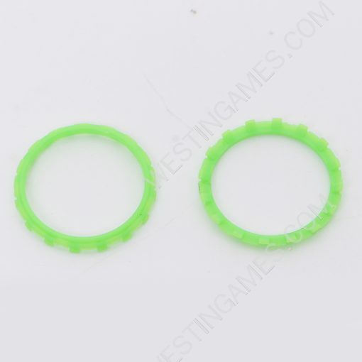 Analog Thumbstick Accent Rings Replacement Parts For PS5 Controller - Green