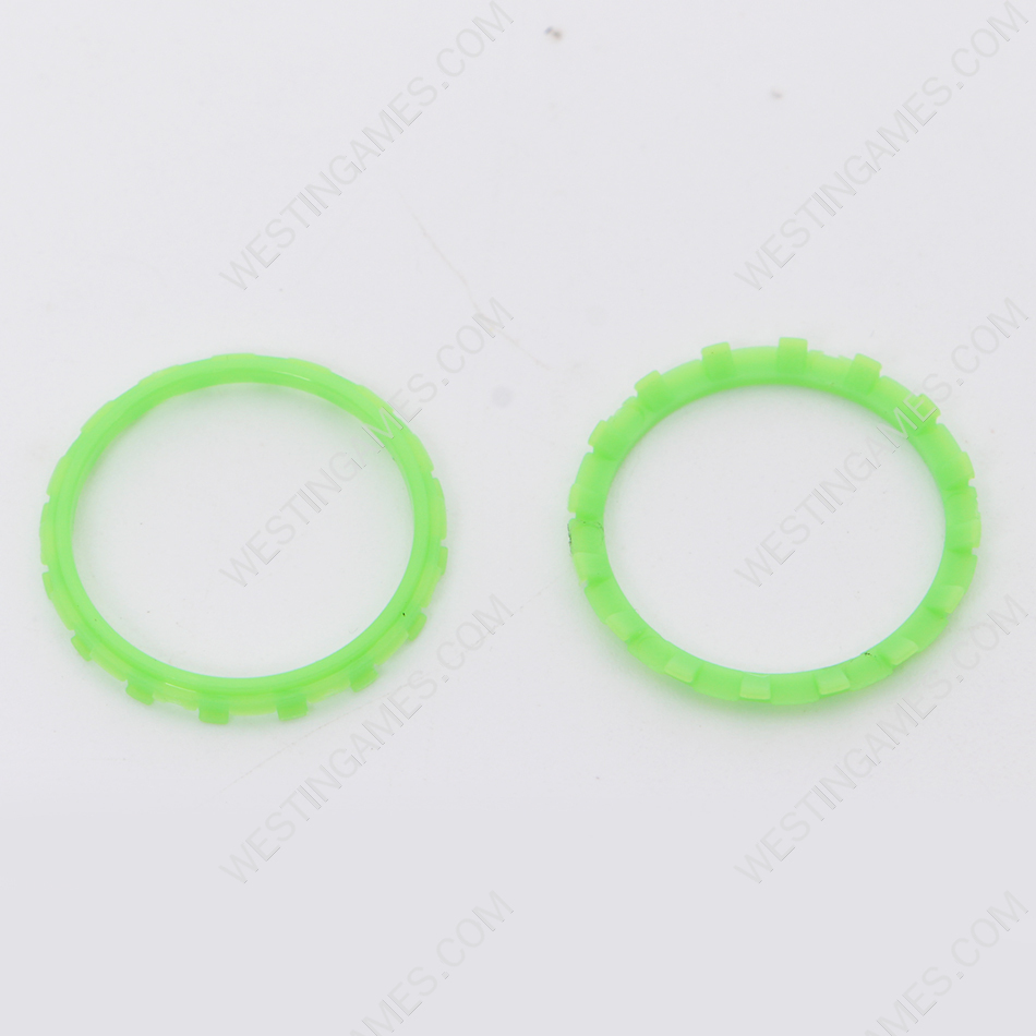 Analog Thumbstick Accent Rings Replacement Parts For PS5 Controller - Green