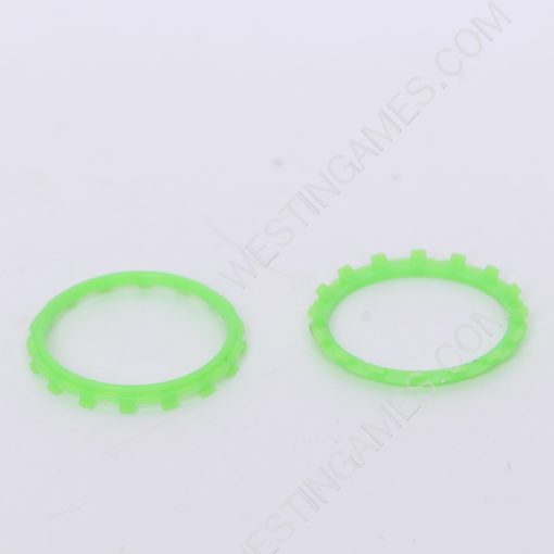 Analog Thumbstick Accent Rings Replacement Parts For PS5 Controller - Green - Image 2