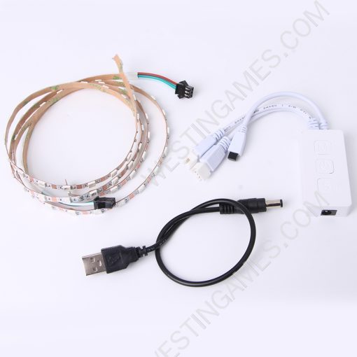 New Led Light Bar RGB LED Ring Lights Support Android/IOS/APP/USB Remote Control for PS5 - Image 3