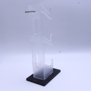 Universal 3-Layer Controller Holder and Headphone Holder PS5 PS4 Storage Holder Transparent+Black 03