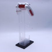 Universal 3-Layer Controller Holder and Headphone Holder PS5 PS4 Storage Holder Transparent+Black 06